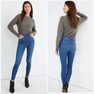 Madewell Petite 10" High-Rise Skinny Jeans #AG149